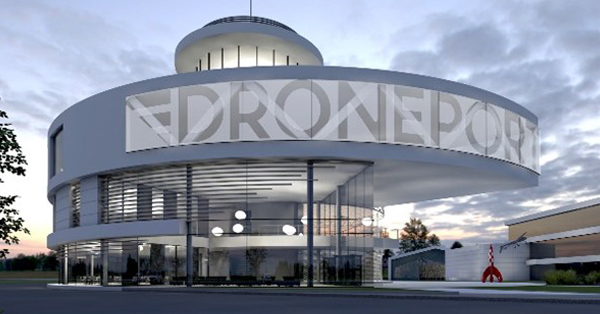 Customer project Droneport in Sint-Truiden